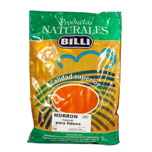 Morron especial para fideos