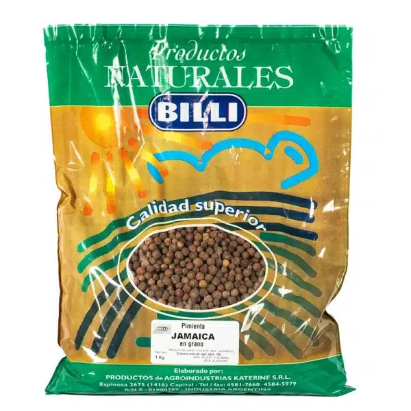 Pimienta Jamaica en grano