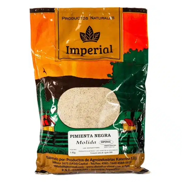 Pimienta Negra molida Imperial