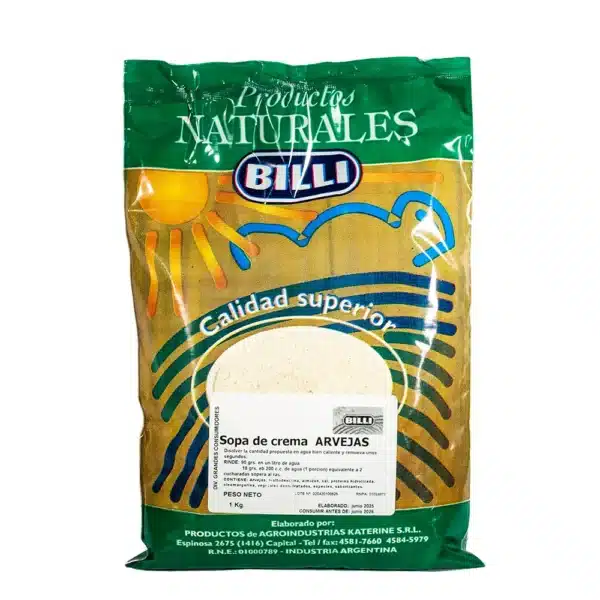 Sopa Crema de Arvejas