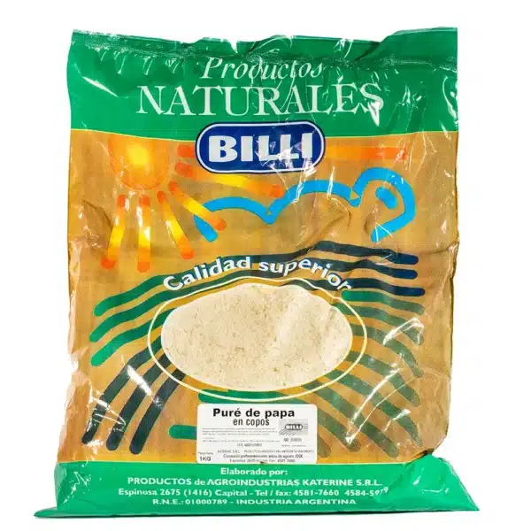 Puré de Papa en copos